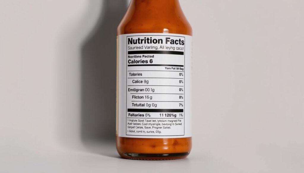 Jack in the Box Sauce Nutrition Facts