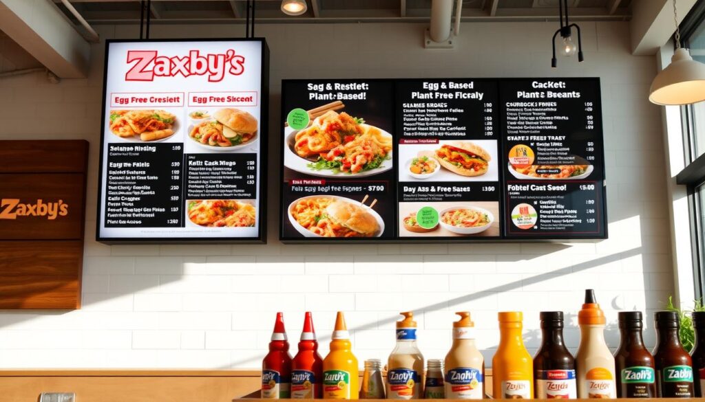 Zaxby's Egg-Free Menu Options
